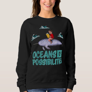 Möjligheter till havs - sommarläsning 2022 års bib t shirt