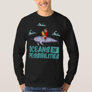 Möjligheter till havs - sommarläsning 2022 års bib t shirt