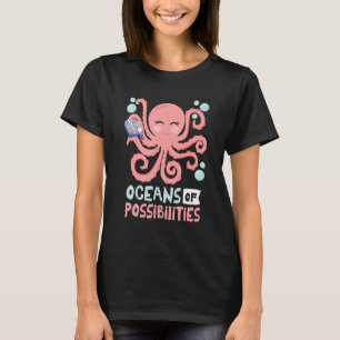 Möjligheter till sommarläsning av sjödjur t shirt