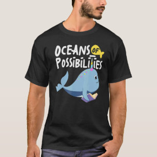 Möjligheter till sommarläsning av sjödjur t shirt