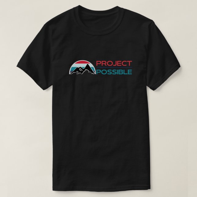 Möjligt projekt (nanga parbat) t shirt (Design framsida)