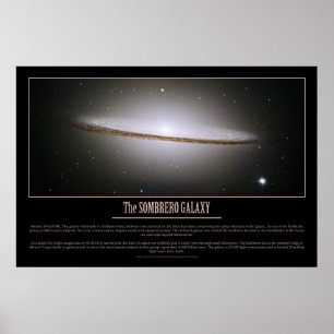 MÖJLIGT - SOMBRERO GALAXY POSTER