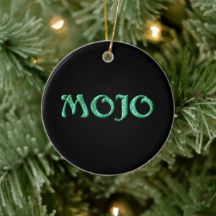 Mojo Black hängande runt ornament