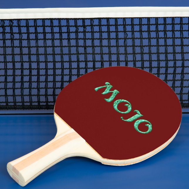 Mojo grönt Red ping pong paddle Pingisracket (Insitu)
