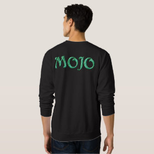 Mojo herr svart sweatshirt baksida