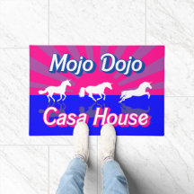 Mojo House Bisexual Flagga Unicorn