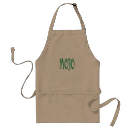Mojo khaki-kokock apron förkläde