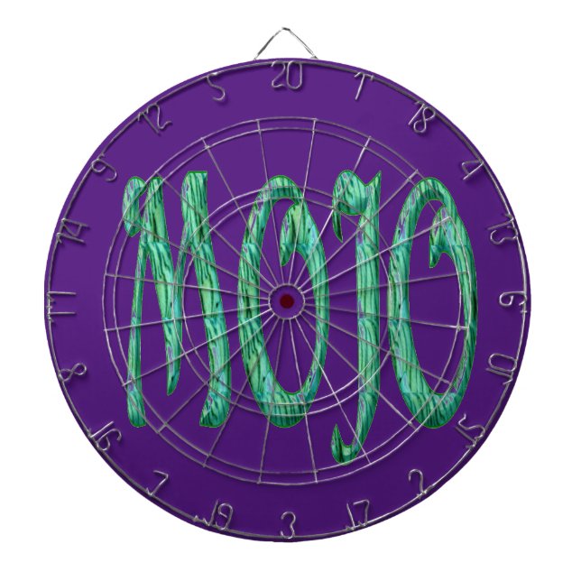 Mojo lila dartboard darttavla (Framsidan)