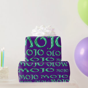 Mojo lila glossy omsluter pappert presentpapper