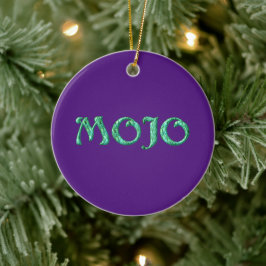 Mojo lila hänger runt ornament