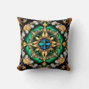 MoJo Pillow med brasiliansk Färg-design Kudde