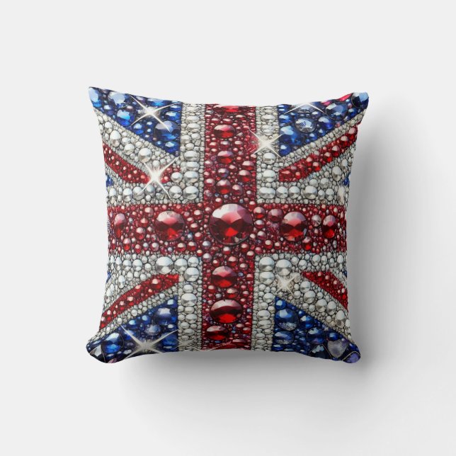 MoJo Pillow med British Färg design Kudde (Framsida)
