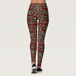 Mojo Red leggings