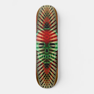 Mojo Skull Mini Skateboard Bräda 18,5 Cm