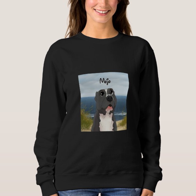Mojo the Pitbull T Shirt (Framsida)