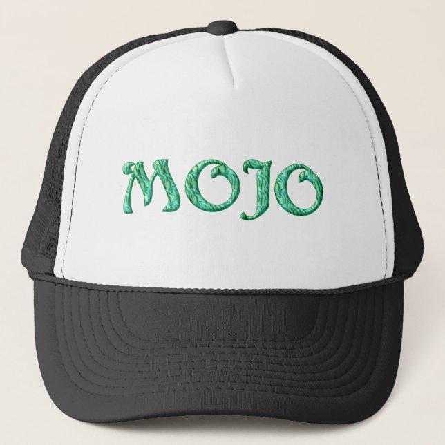 Mojo trucker svart hatt keps (Framsida)