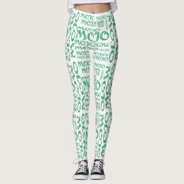 Mojo White leggings