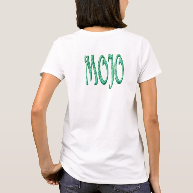 Mojo women white t-shirt back (Baksida)