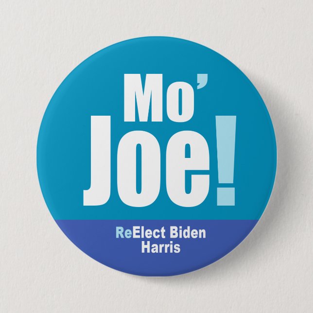 Mo'Joe! - ReElect Biden-Harris Knapp (Framsida)