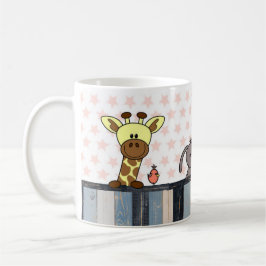 mok - illustratie dieren kaffemugg
