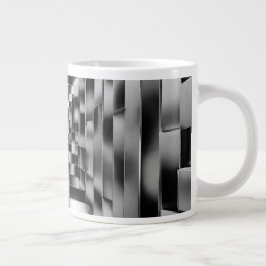 mok met optical illusion jumbo mugg