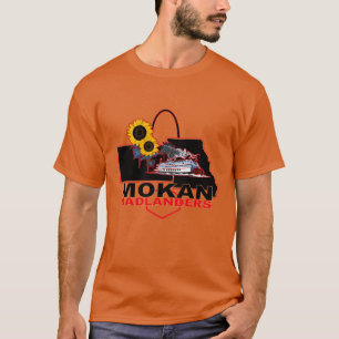 MOKAN Badlanders Center Mörk Färg Manar T Shirt