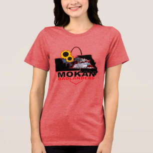 MOKAN Badlanders Center Mörk Färg Womens T Shirt