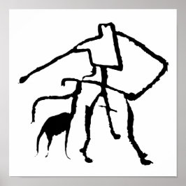 MOKAN | Uråldrig Grottväktare Mystisk Symbol Poster