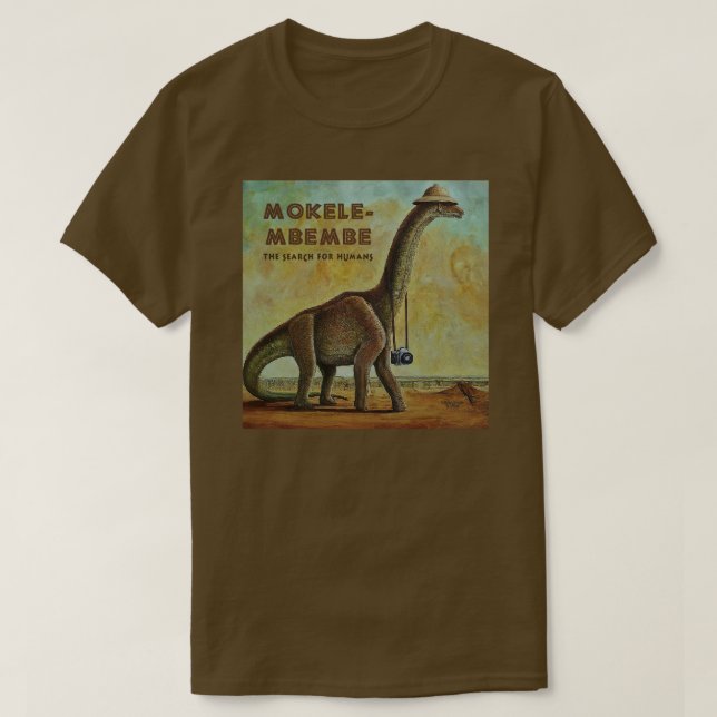 Mokele-Mbembe T Shirt (Design framsida)