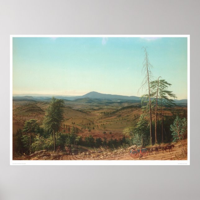 Mokelumne Backe, Calaveras County, CA. (0133A) Poster (Framsidan)