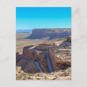Moki Dugway Vykort