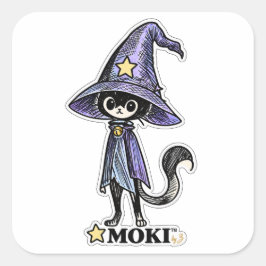 MOKI™ | Magisk Katt Original Karaktär Klistermärke