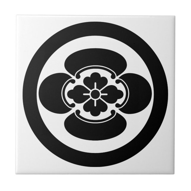 Mokko i en cirkel kakelplatta (Framsidan)