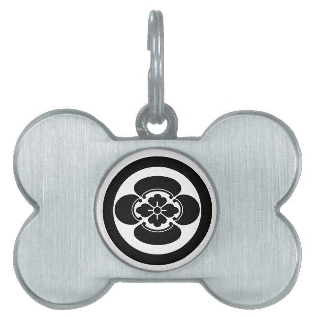 Mokko i en cirkel namnbricka husdjur (Framsidan)