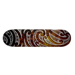 Moko Stil Deck Skateboard Bräda 21,5 Cm