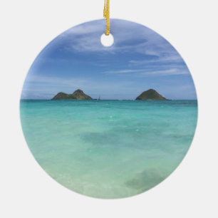 Mokulua-öarna, Kailua Oahu Ceramic Ornament