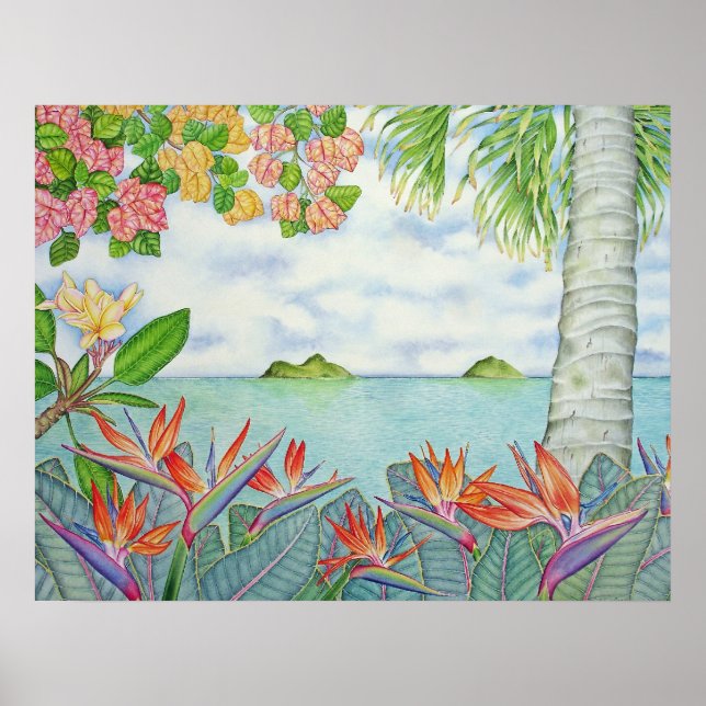 Mokuluas, Hawaii Poster (Framsidan)
