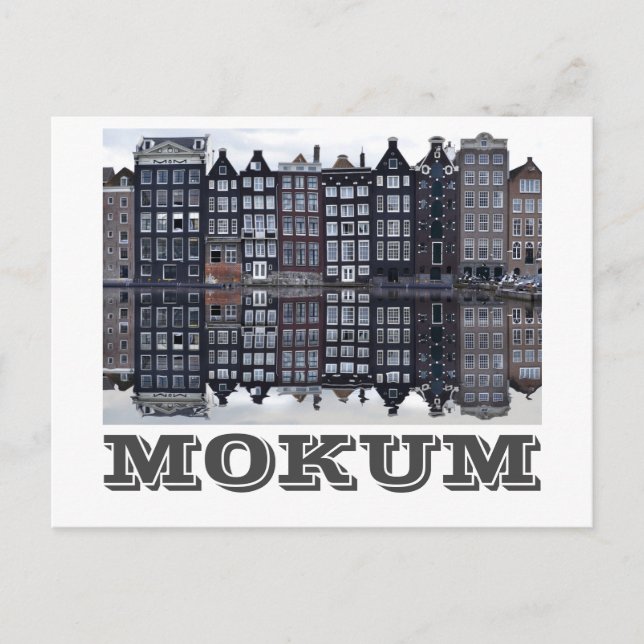Mokum (Amsterdam) Vykort (Framsida)