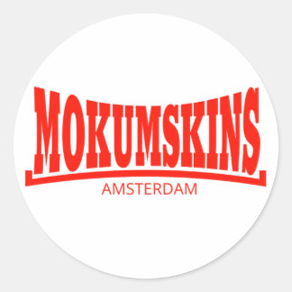 Mokumskins stickers runt klistermärke