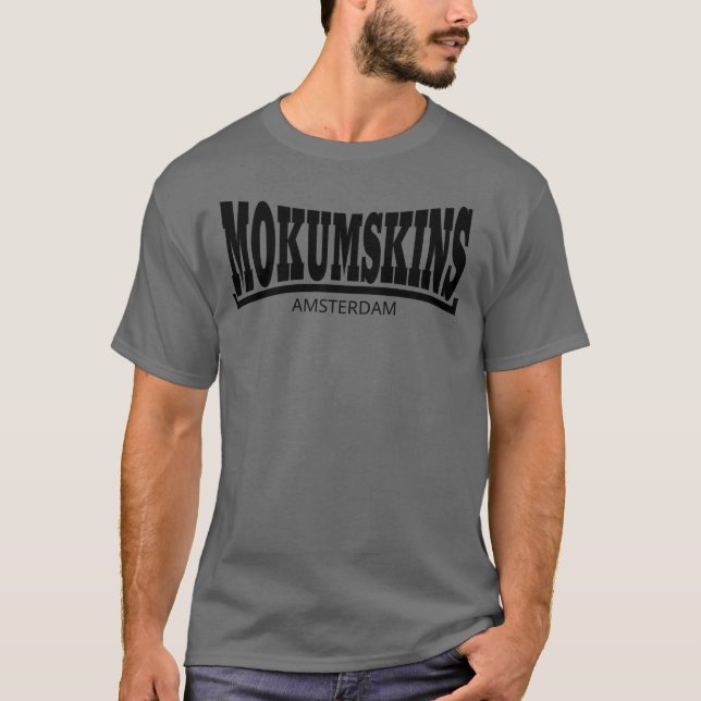 Mokumskins zwart t shirt (Framsida)