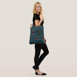 Mola Kuna Shoulder Tote Tygkasse
