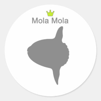Mola Mola g5 Runt Klistermärke
