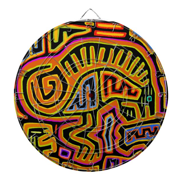 Mola Shaman Peyote Visions Darttavla (Framsidan)