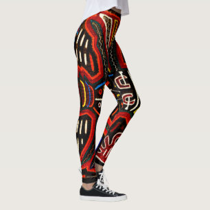 Moladamasker är bohoen, arty och färgrikt leggings