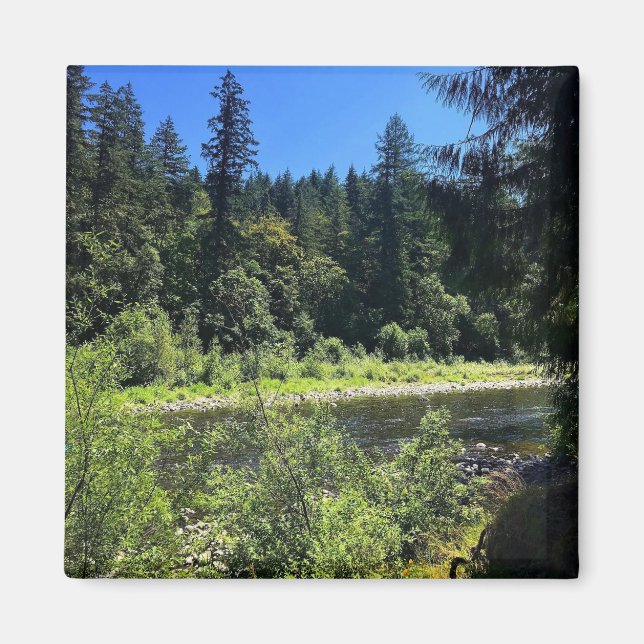 Molalla River, OR Magnet (Framsidan)