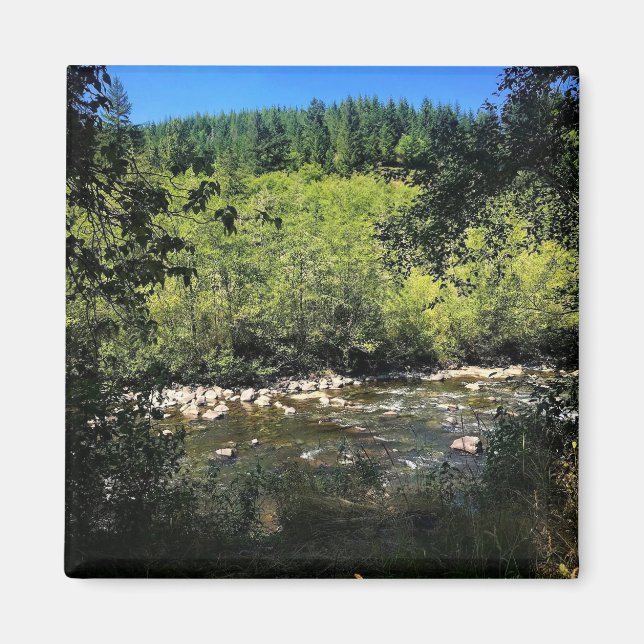Molalla River, OR Magnet (Framsidan)