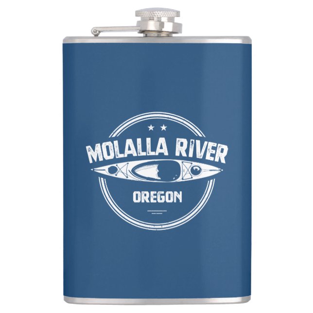 Molalla River Oregon Kayaking Fickplunta (Framsidan)