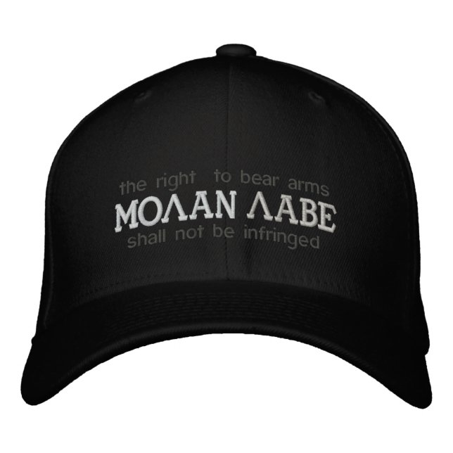 Molan Labe Embroized Hat Broderad Keps (Framsida)