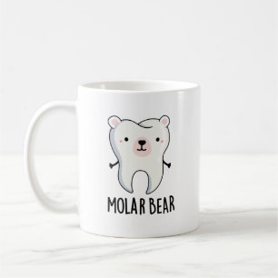 Molar Bear Funny Tooth Pun Kaffemugg