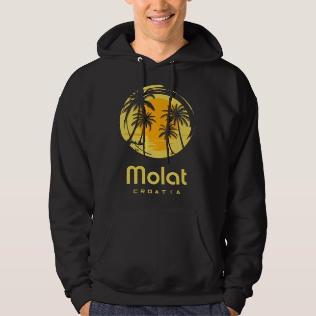 Molat Kroatien Hoodie (Framsida)
